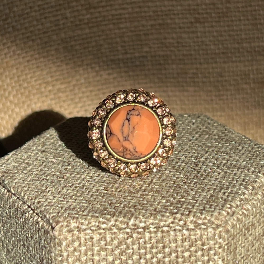 Chloe + Isabel Retro Pavé Cocktail Ring